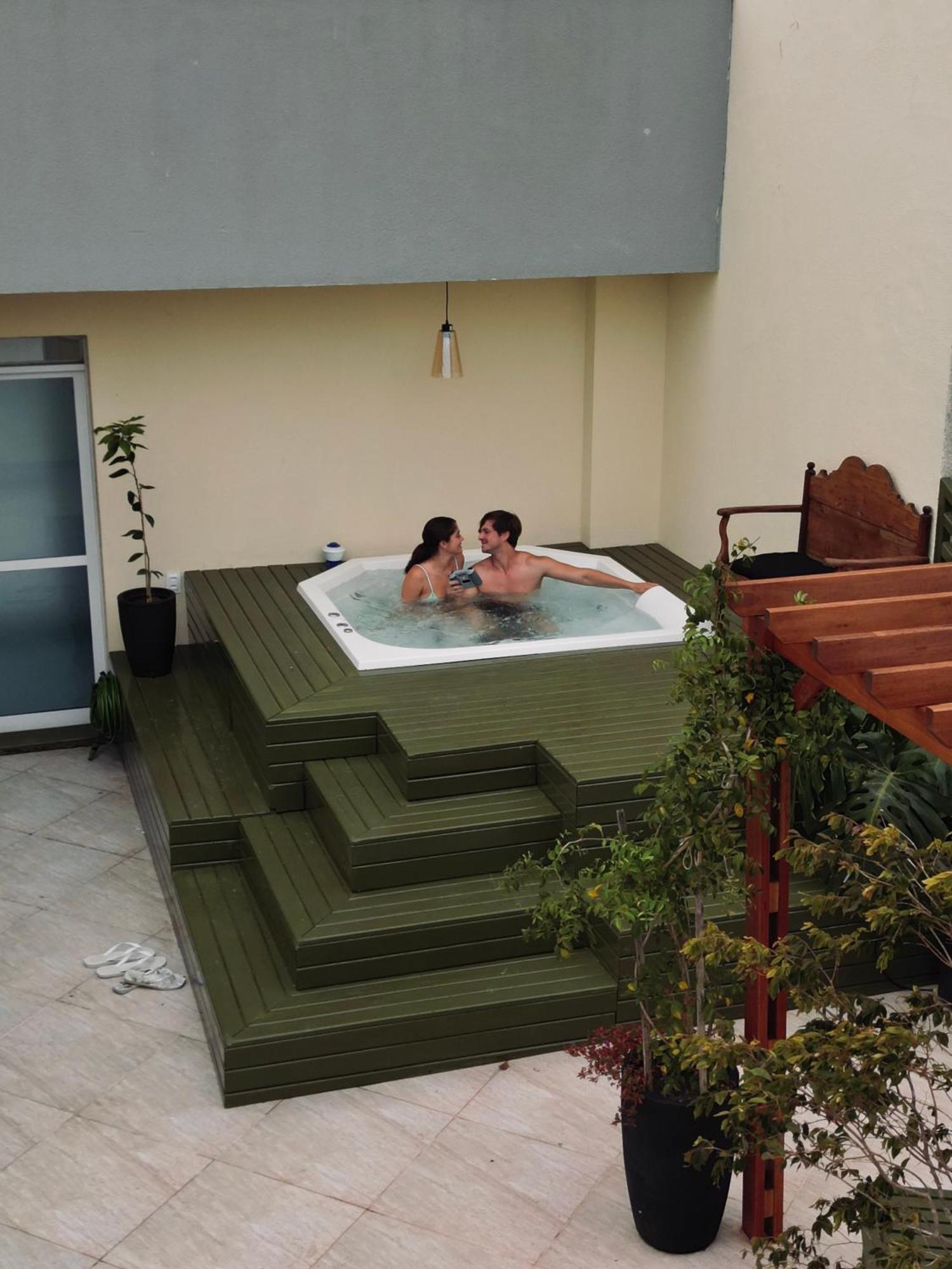 Jurere Cobertura 400M Do Mar Vista Linda Apartment Florianopolis Bagian luar foto