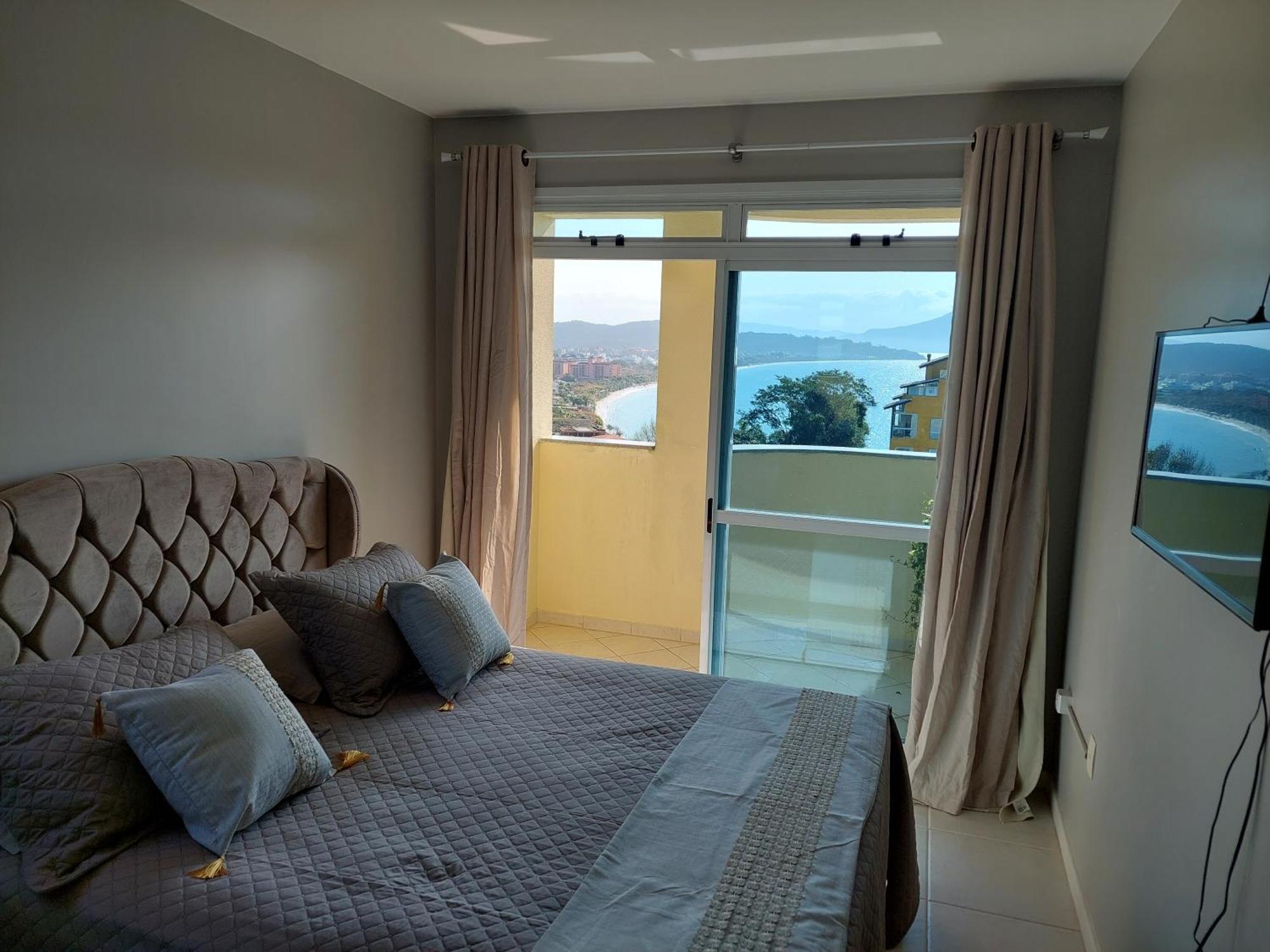 Jurere Cobertura 400M Do Mar Vista Linda Apartment Florianopolis Bagian luar foto